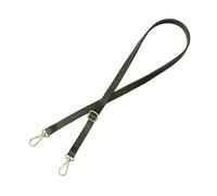 Rockible Shoulder Strap, PU Leather, Dark Green, Adjustable, Punch Free, DIY, Compatible with Clutch, Wallet, Tote, Purse, Briefcase