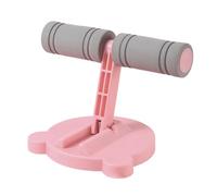 rockible Sit up Bar Floor Situp Aid Home Workout Foldable Multifunction Assistant Device Exercise Equipment Fitness Ab Training, Pink Cute Ears