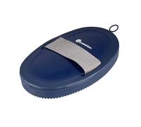 rockible Sudden Comb Curry Comb on Rubber, Horse Brush, Compact, Portable, Soft Grooming Brush with Dog Handle