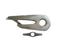 rockible Universal Chain Protector Cover, And Portable, Easy to Install, for Cycling, Silver