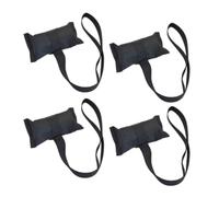 rockible Vehicle Tie Down Straps Kayak Canoe Cargo Straps Bow Stern Anchor Straps Fixed Point Loop Straps With Padded Foam Sleeve Oxford Cloth Suitable for vehicle loading roof camping trips