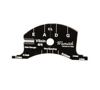 rockible Violin Bridge Multifunctional Template Repair Tool, 4-4 Violin