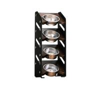 rockible Walnut Wood Basket Holder