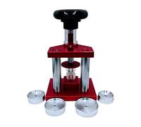 rockible Watch Press Tool Set Wristwatch Repair Tool Professional Capper Back Closing Machine for Repairing Closing The Cover, 4 Dies