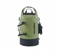 rockible Waterproof Backpack Dry Bag Rucksack Daypack Built From 500D PVC With Seal For Travel Hiking Rafting Commuting Beach Outings, Green, Green
