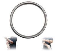 rockible Wing Chun Stainless Ring Taiji Physical Exercise Boxing Kung Fu