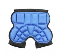 rockible Youth Pants Padded Hip Protector Shorts Flexible Segmented Skate Padding EVA Breathable Comfort Adjustable Closure Suitable for Roller Skating Skateboarding Skill Building , Blue , One Size