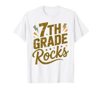 Rockin' 7TH Grade Rocks First Day Singing Teacher My Besties T-Shirt