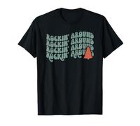 Rockin Around Christmas Tree Music Lovers Christmas Party T-Shirt