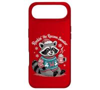 Rockin Christmas Raccoon in Festive Sweater and Cocoa Case for iPhone Air