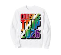 Rockin' COUSINS TRIP 2026 Cruise Camp Crew Grandma Saurus Sweatshirt