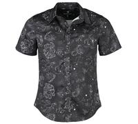 Rockin' Gent shirt Zodiac Constellation Short-sleeved Shirt black L
