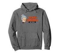 Rockin' Grandma's Face Logo Pullover Hoodie
