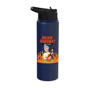 Rockin' Grandma's Full Logo Stainless Steel Insulated Water Bottle
