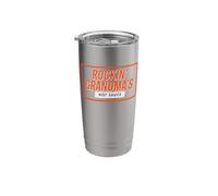 Rockin' Grandma's Label Logo Stainless Steel Insulated Tumbler