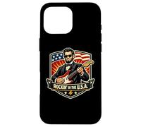 Rockin In The USA President Guitar American Independence Day Case for iPhone 16 Pro Max