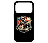 Rockin In The USA President Guitar American Independence Day Case for iPhone 17 Pro