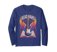 Rockin' Read Hard Reading Rocks Pre-K Teacher Read Across Long Sleeve T-Shirt