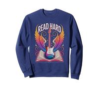 Rockin' READ HARD Reading Rocks Pre-K Teacher Read Across Sweatshirt