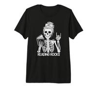 Rockin' Reading Rocks Teaching Preschool Teacher Read Across Premium T-Shirt