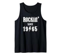 rockin' since 1965, gen x boomer rocker celebrate birth year Tank Top