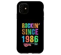 Rockin' Since 1986 Vintage Rockstar 40th Birthday Mom Dad 40 Case for iPhone 11