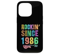 Rockin' Since 1986 Vintage Rockstar 40th Birthday Mom Dad 40 Case for iPhone 13 Pro