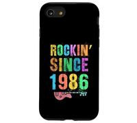 Rockin' Since 1986 Vintage Rockstar 40th Birthday Mom Dad 40 Case for iPhone SE (2020) / 7/8