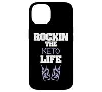 Rockin The Keto Life Low Carb Diet Fitness Case for iPhone 14