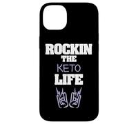Rockin The Keto Life Low Carb Diet Fitness Case for iPhone 14 Plus
