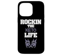 Rockin The Keto Life Low Carb Diet Fitness Case for iPhone 14 Pro Max
