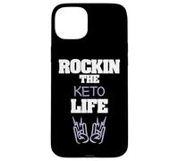 Rockin The Keto Life Low Carb Diet Fitness Case for iPhone 15 Plus