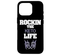 Rockin The Keto Life Low Carb Diet Fitness Case for iPhone 16 Pro