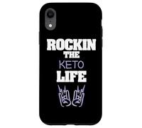 Rockin The Keto Life Low Carb Diet Fitness Case for iPhone XR