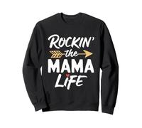 Rockin' The Mama Life Cute Rocking Cool Sweatshirt
