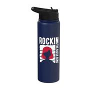 Rockin The mc1r Gene - Red Hair Red Head Redhead Stainless Steel Insulated Water Bottle