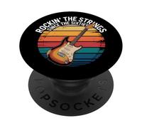 Rockin’ The Strings Since The Sixties 60 Years Strong PopSockets Adhesive PopGrip