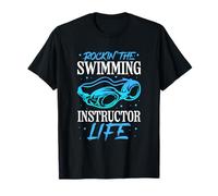 Rockin' The Swimming Instructor Life Design T-Shirt
