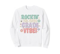 Rockin The Third Grade Vibe back to school Sweatshirt