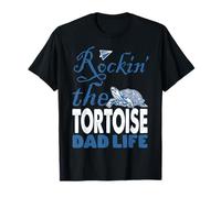 Rockin The Tortoise Dad Life Father's Day Gift T-Shirt
