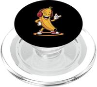 Rocking Banana Listening To Music PopSockets PopGrip for MagSafe