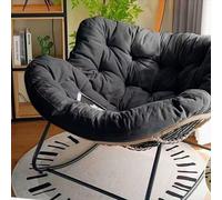 Rocking Chair Cushions - Soft Cotton Filling, Non-Slip Design, Comfortable Upholstered Support for Indoor/Outdoor Egg Chairs, Thick, 37.4 x 45.2 Inch