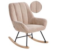 Rocking Chair KINNO Boucle Beige