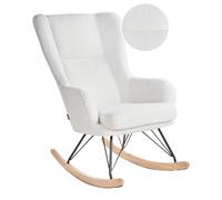 Rocking Chair LUOMA Boucle Off-White
