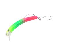 Rocking Crooked Simulate Fishing Lures Realistic Swimbait 5 Color Durability Fishing Baits For Trouts In Lake River Basses Perches Artificial Baits