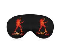 Rocking Dad Heavy Metal Daddy Papa Father Soft Sleep Eye Mask Effective Light Blocking Blindfold Night Masks for Sleeping Travel