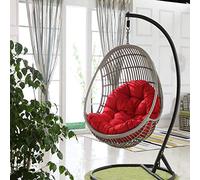 Rocking Egg Chair - Stylish Hanging Nest with Thick Suspension Cushion for Patio & Garden, Modern Design, Space-Saving, Comfort & Durability, Large Sale