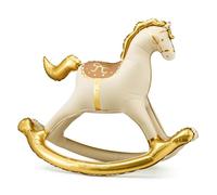 Standing Foil Balloon Rocking Horse - 106 × 86 cm - Air Filling - Baby Shower, Birth, Christening