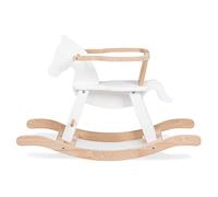 Rocking Horse 'Pinolino' with Ring White/Natural