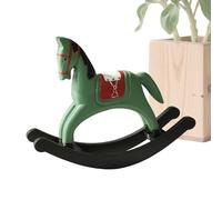 Rocking Horse Statue - Realistic Figure Handmade Decorative Desk Sculpture Classic Decoration | Timeless Decorative Piece | For Indoor, Office, Study, Bedroom